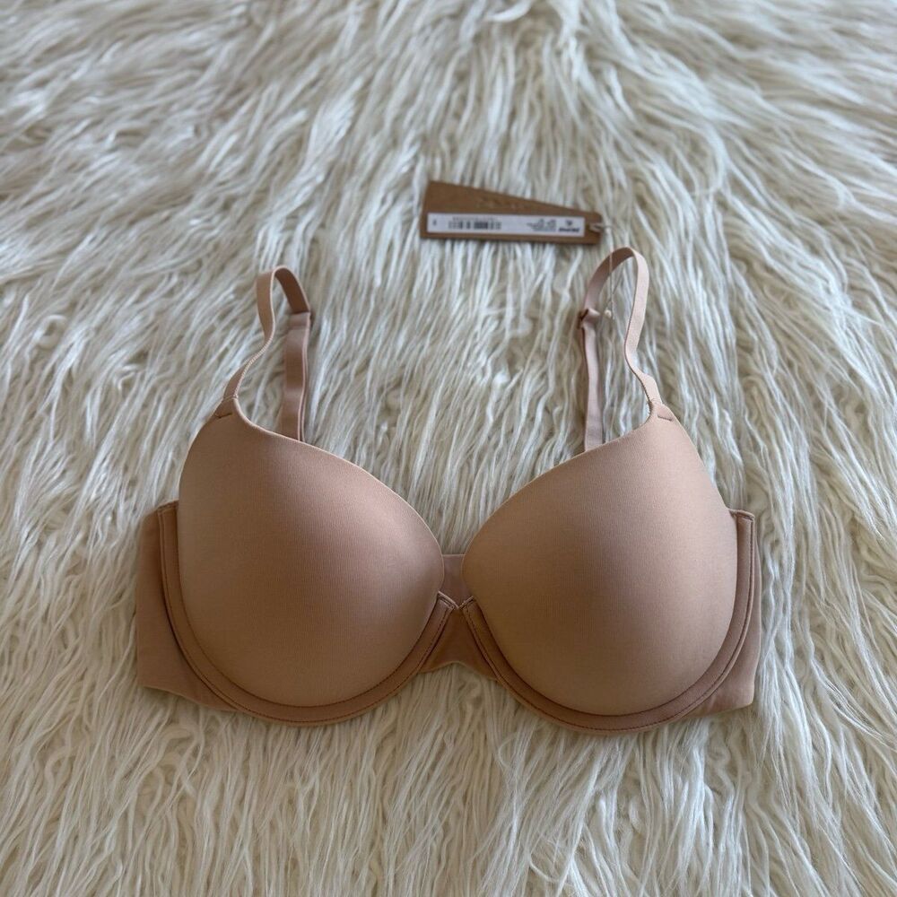 Skims Fits Everybody Push-up Demi Bra Clay 32D